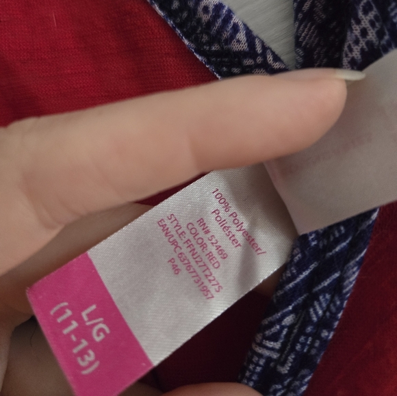 Red Open Back Tank Top - Picture 6 of 6